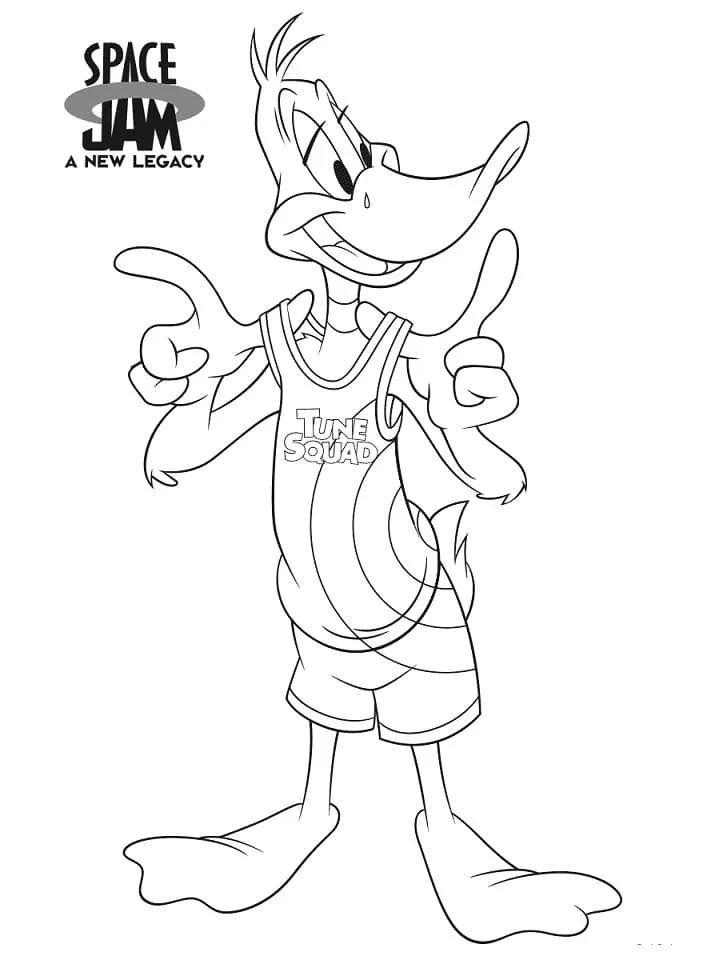 Space Jam Ausmalbilder 21