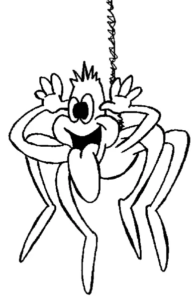 Spider Ausmalbilder