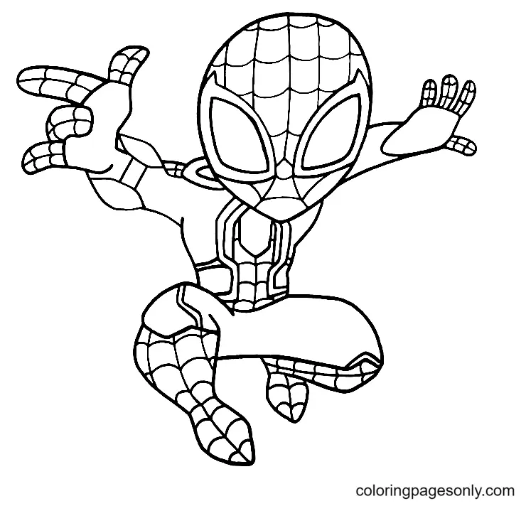 Spider Man No Way Home Ausmalbilder 10