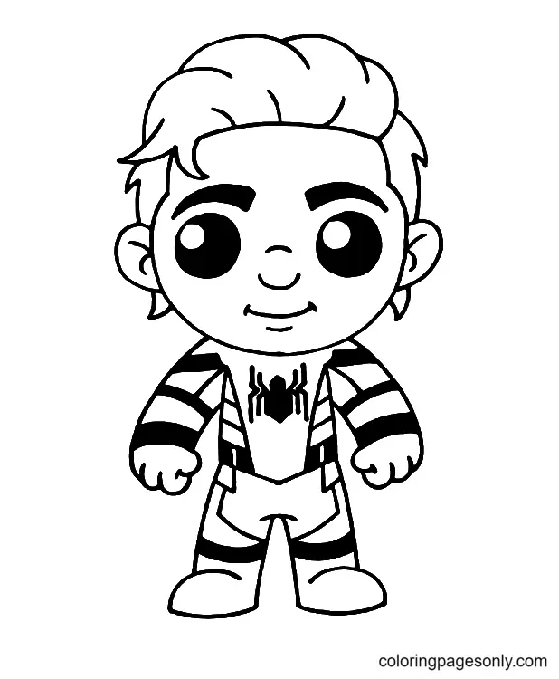 Desenhos de Spider Man No Way Home Para Colorir 21