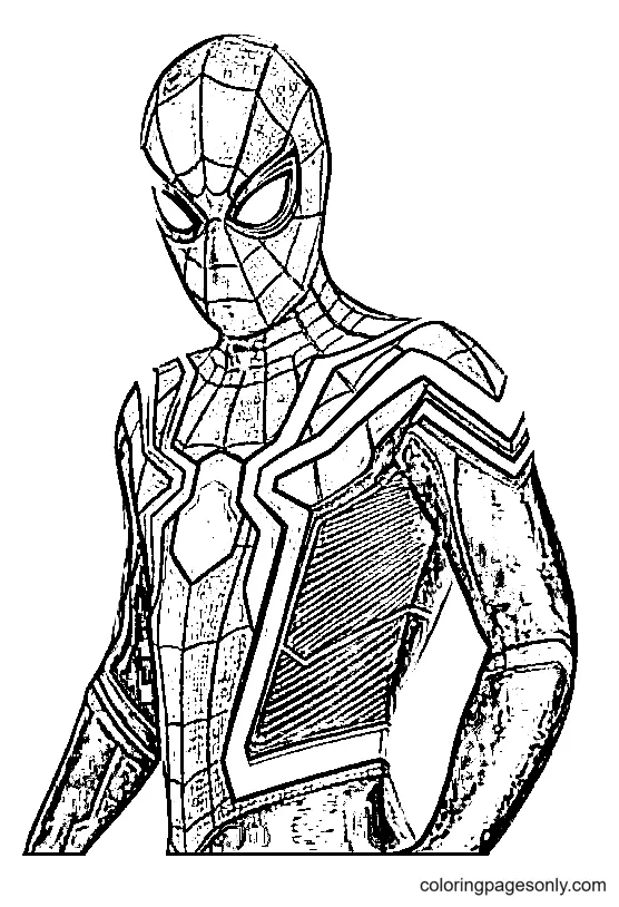 Desenhos de Spider Man No Way Home Para Colorir 4