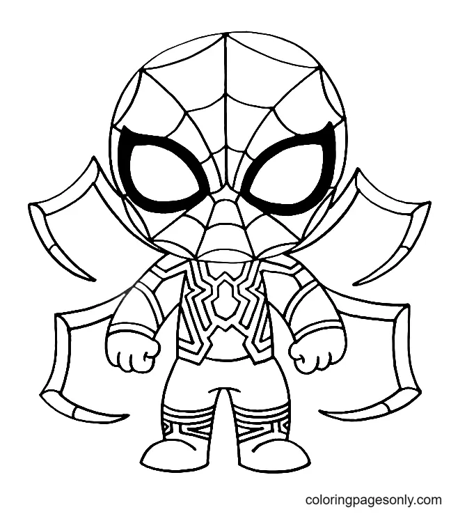 Desenhos de Spider Man No Way Home Para Colorir 8