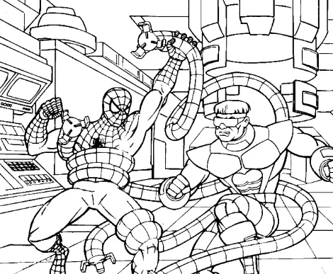 Spiderman Ausmalbilder 167