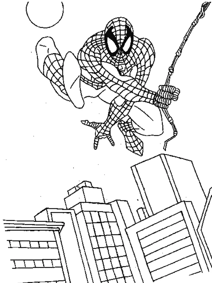 Desenhos de Spiderman Para Colorir