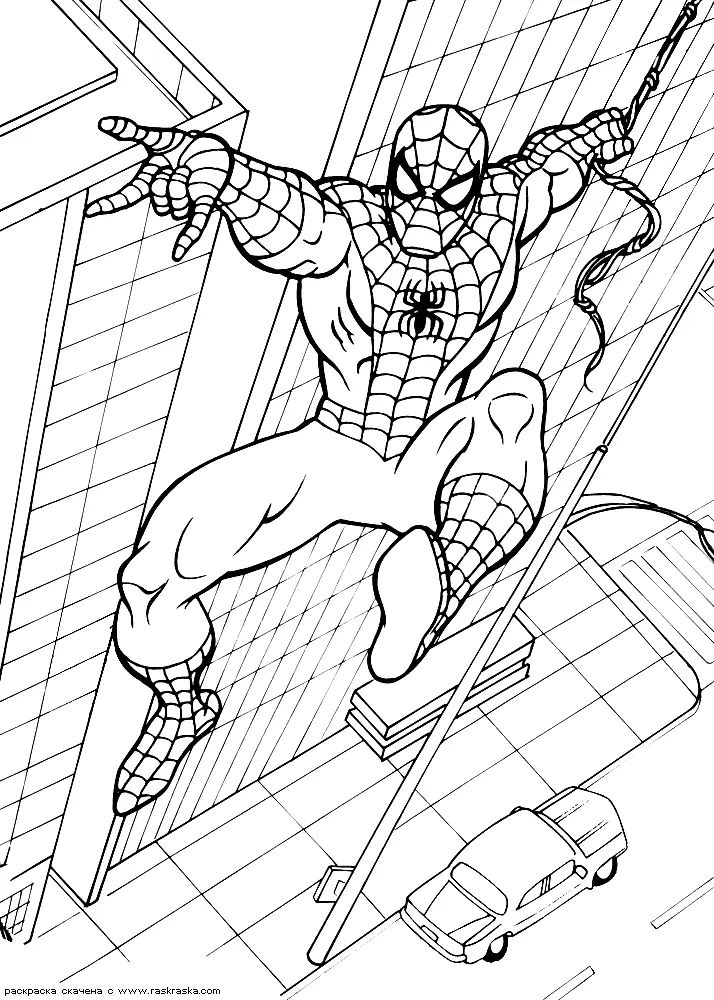Spiderman Ausmalbilder 22
