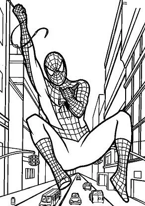 Spiderman Ausmalbilder 45