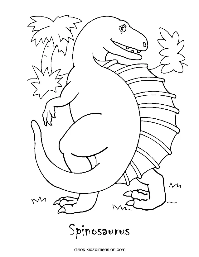 Spinosaurus Coloring Pages 52