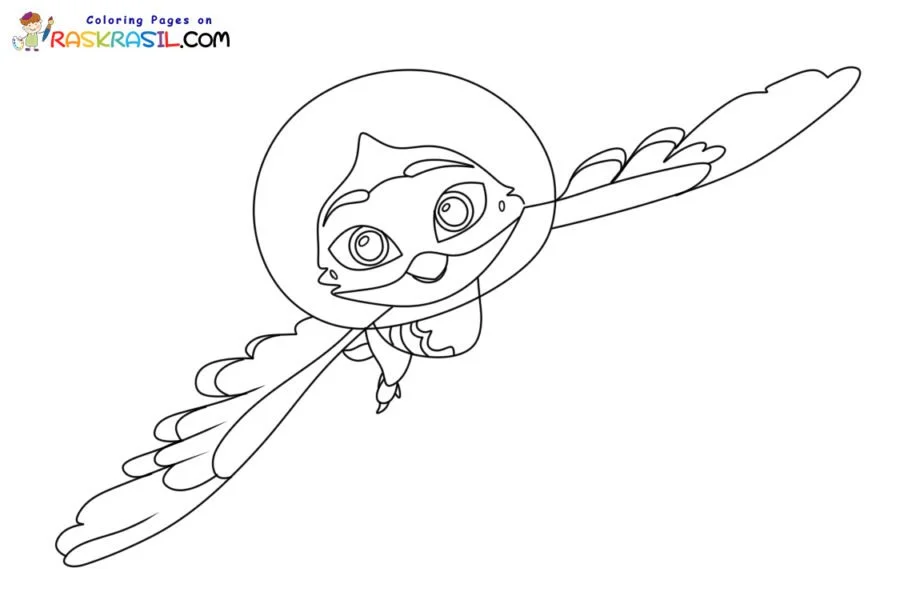 Spirit Rangers Ausmalbilder 12