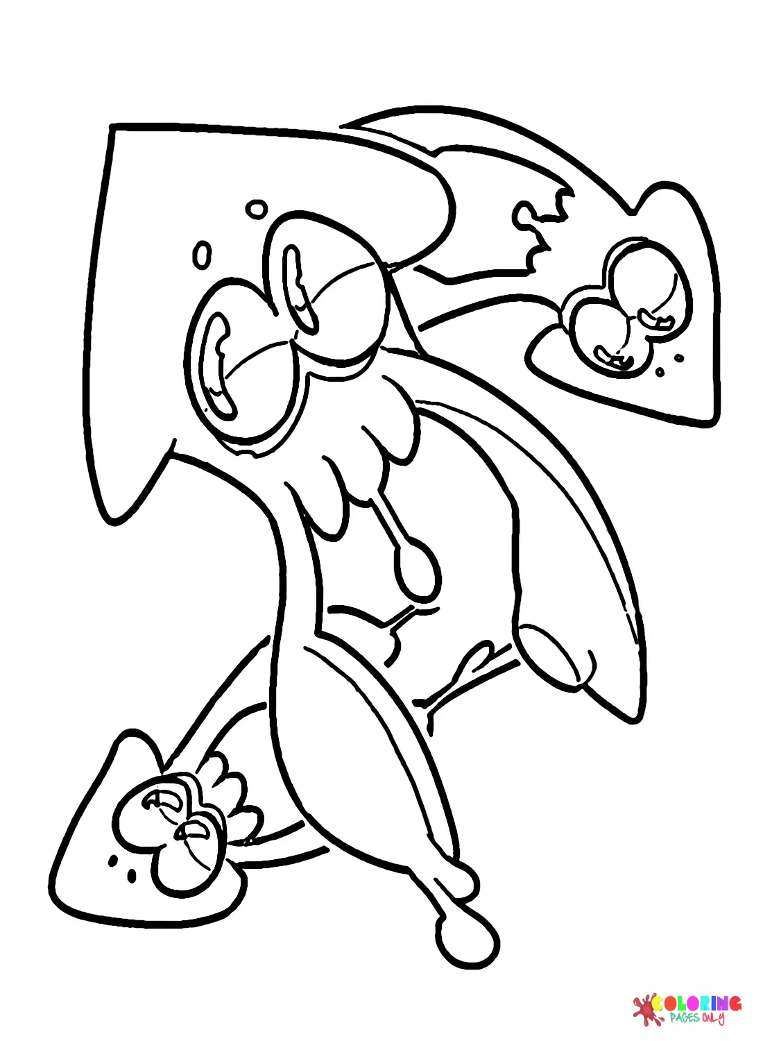 Splatoon Coloring Pages 11