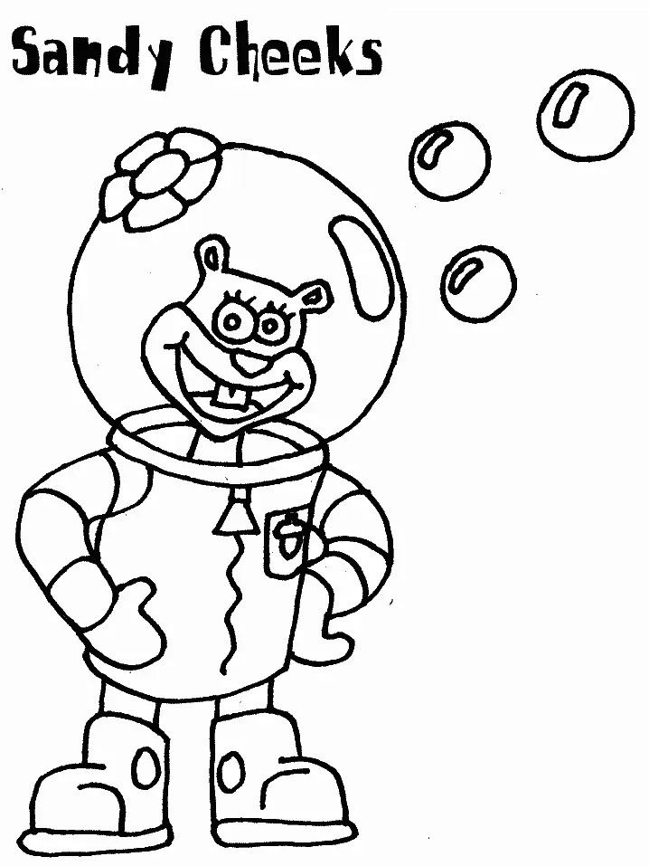 Spongebob Coloring Pages 1