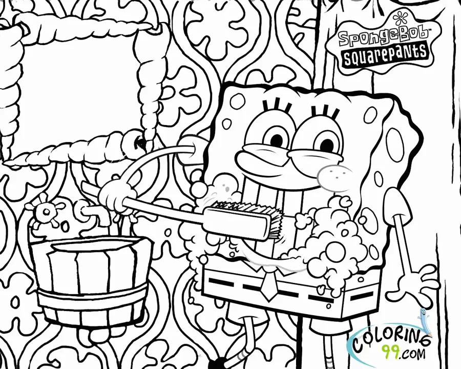 Spongebob Coloring Pages 13