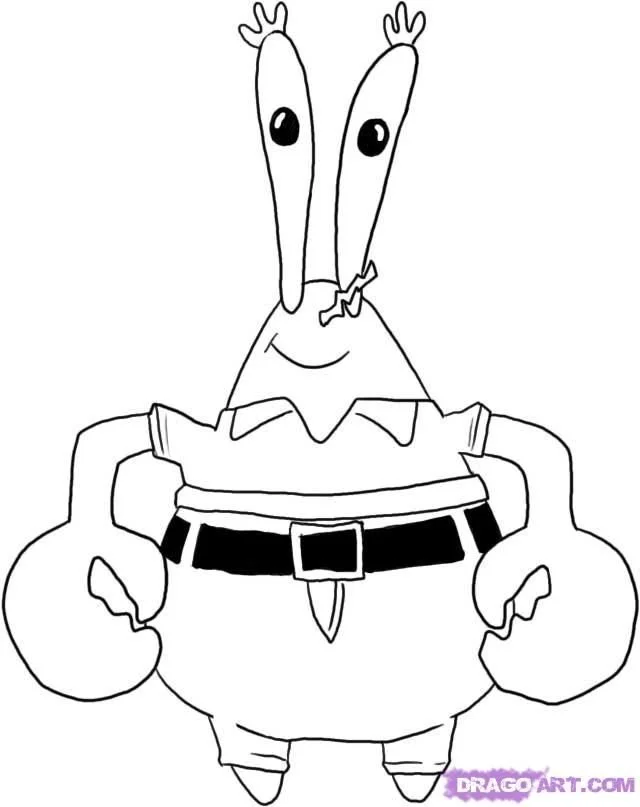 Spongebob Coloring Pages 17