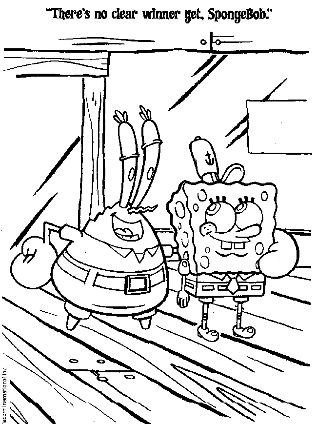 Spongebob Coloring Pages 27