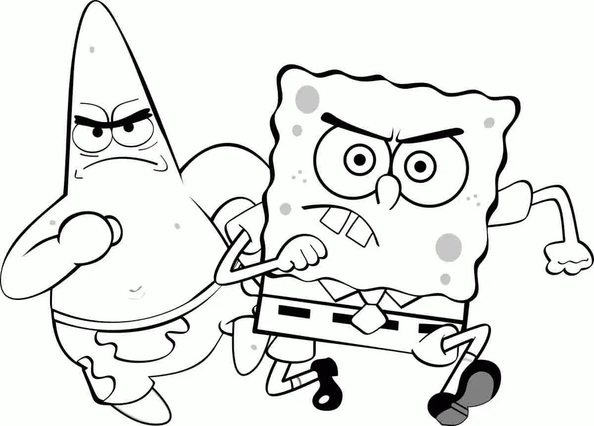 Spongebob Coloring Pages 46