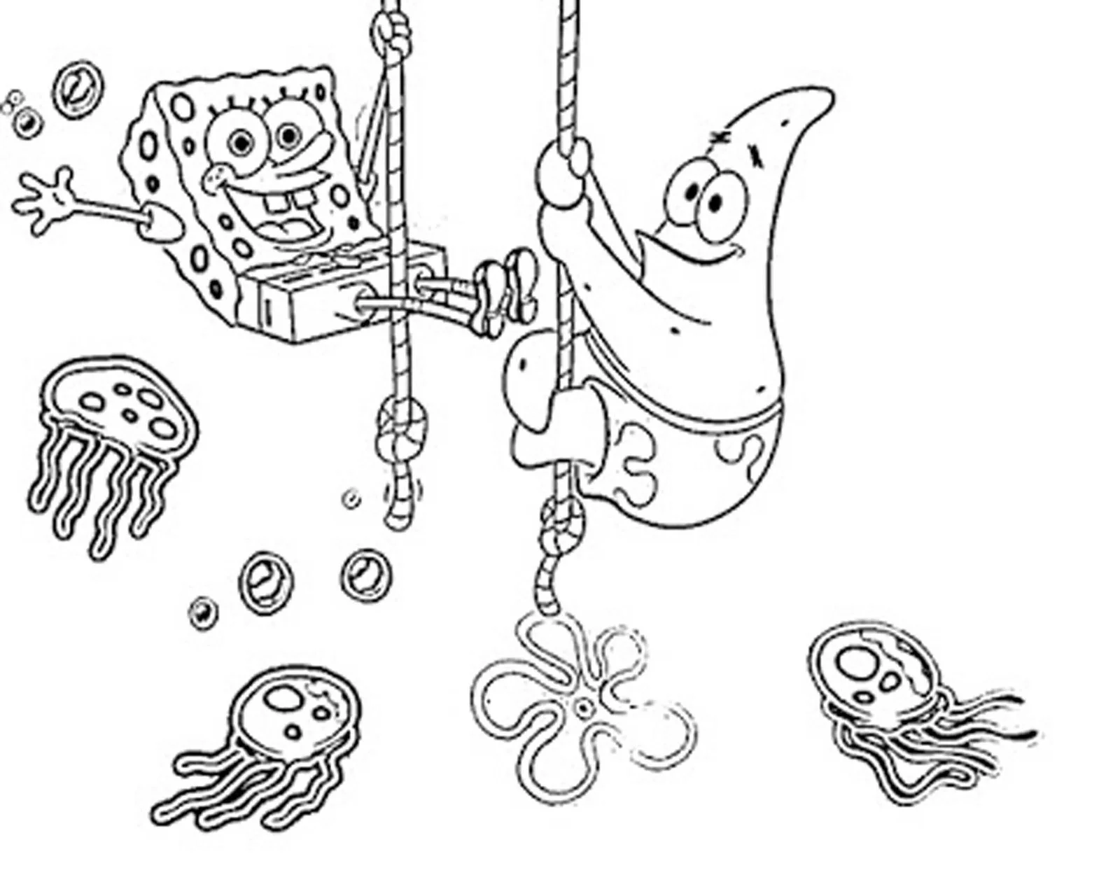 Spongebob Coloring Pages 48