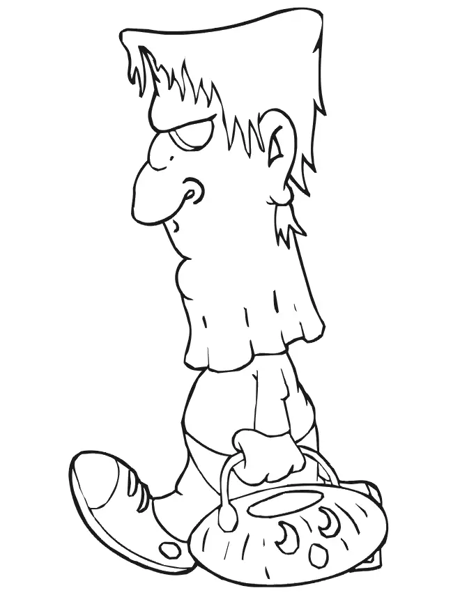 Espeluznantes De Halloven Para Colorear 17