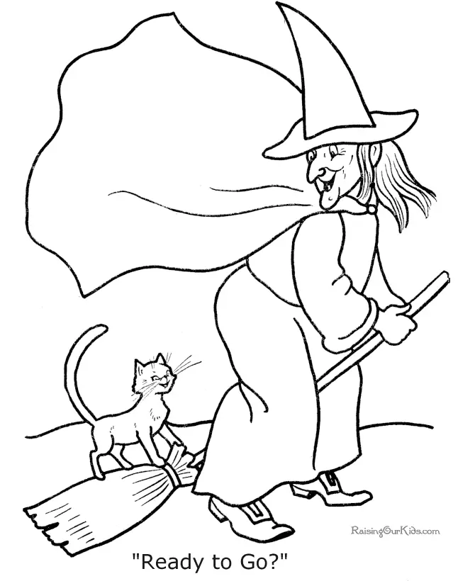 Spooky Halloween Coloring Pages 21