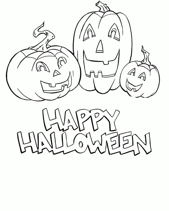 Espeluznantes De Halloven Para Colorear 31