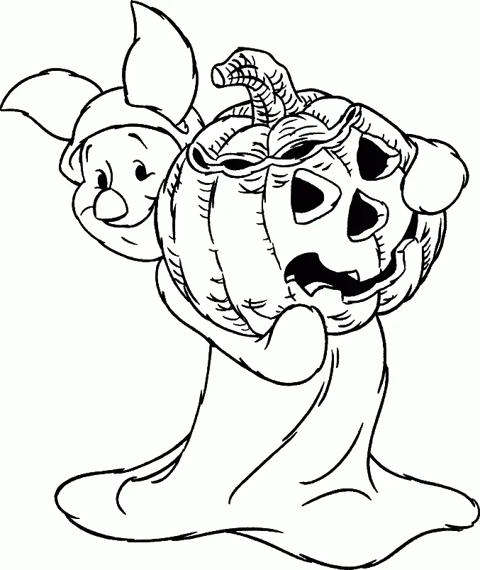 Spooky Halloween Coloring Pages 40