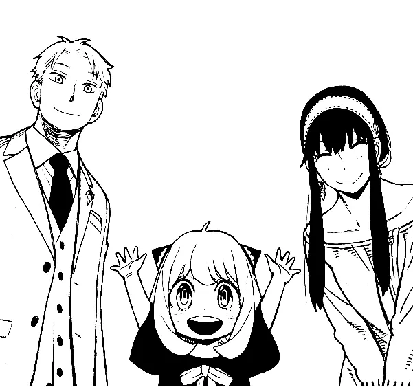 Spy x Family Ausmalbilder 21