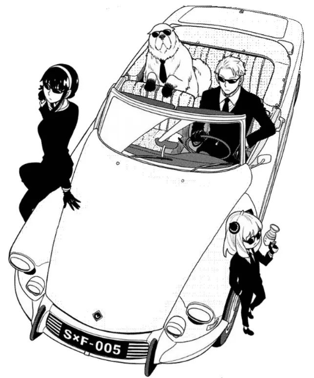 Spy X Family Para Colorear 30