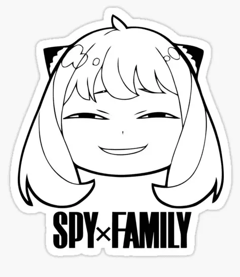 Spy X Family Para Colorear 6