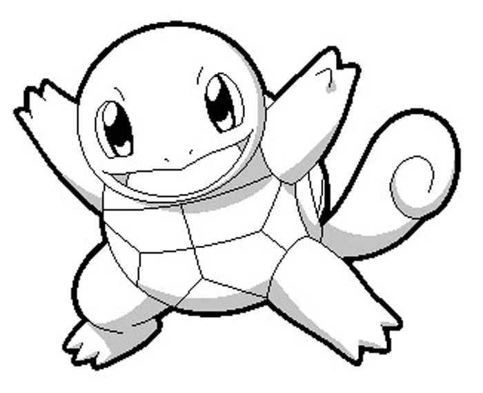 Squirtle Coloring Pages 29