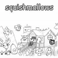 Desenhos de Squishmallow Para Colorir 12