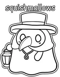 Desenhos de Squishmallow Para Colorir 40