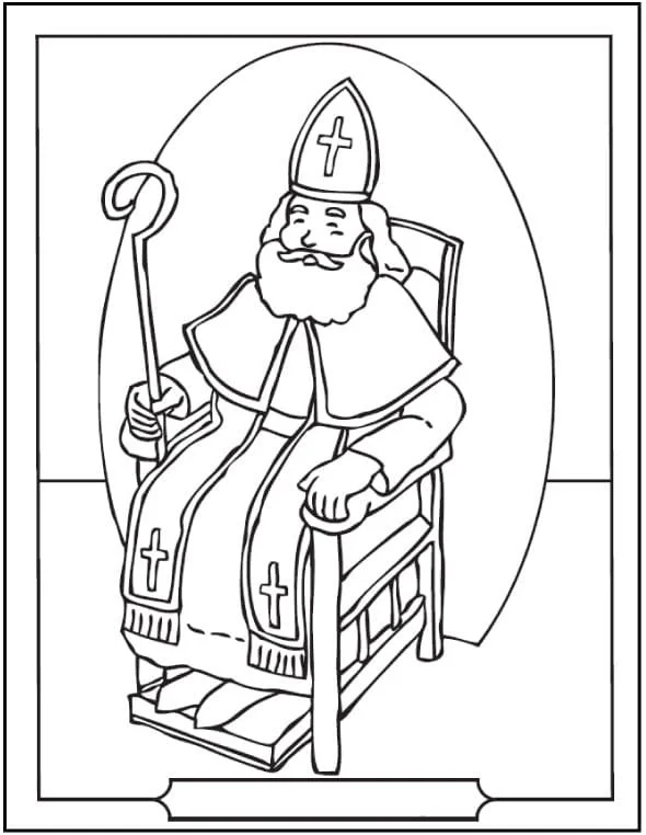 Ausmalbilder von St. Nikolaus 26