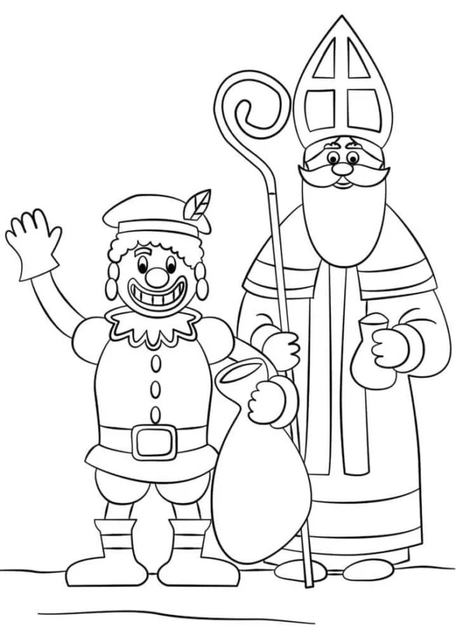 Ausmalbilder von St. Nikolaus 34