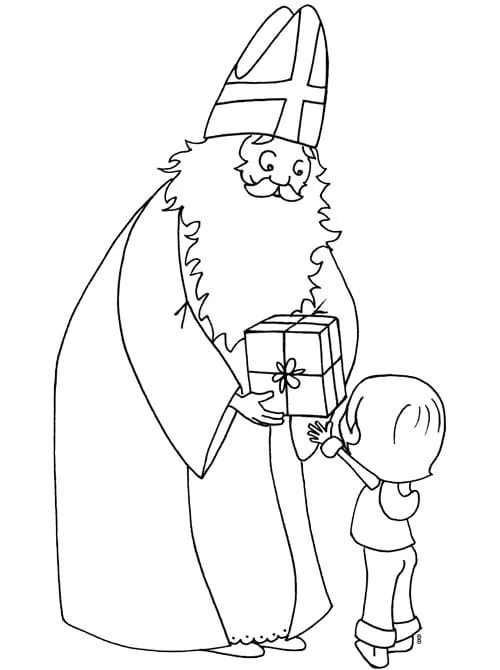 Ausmalbilder von St. Nikolaus 39