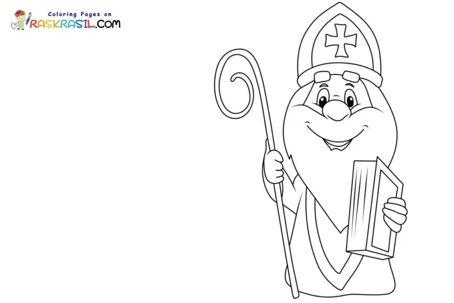 Ausmalbilder von St. Nikolaus 4