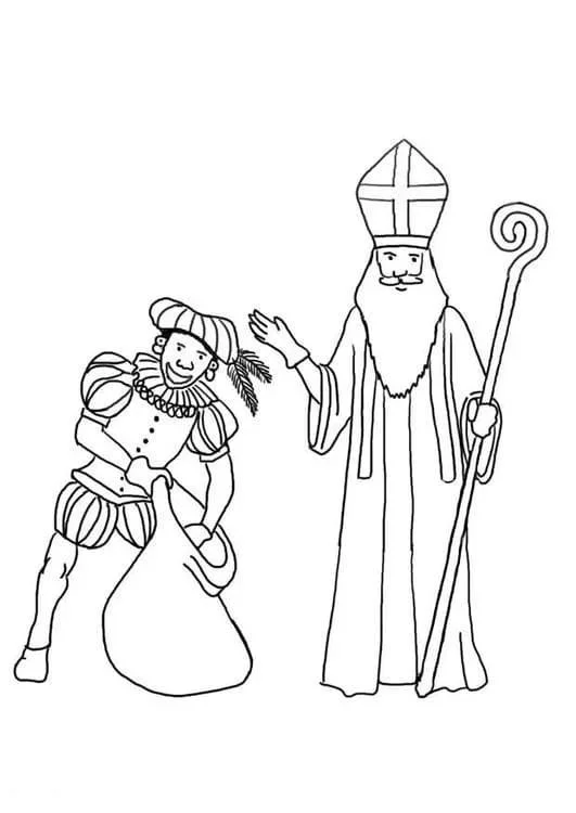 Ausmalbilder von St. Nikolaus 40