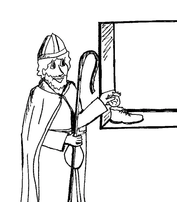 Ausmalbilder von St. Nikolaus 48