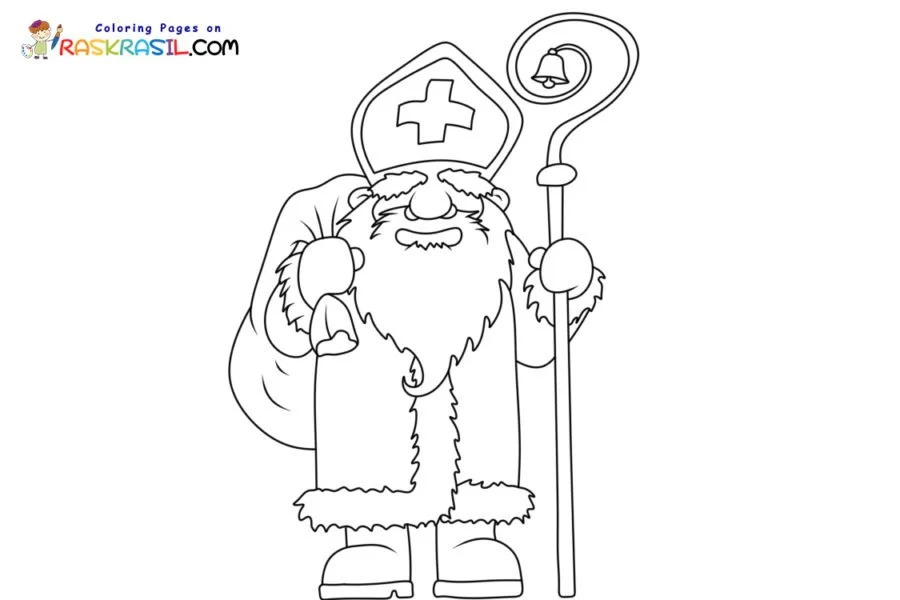 Ausmalbilder von St. Nikolaus 55