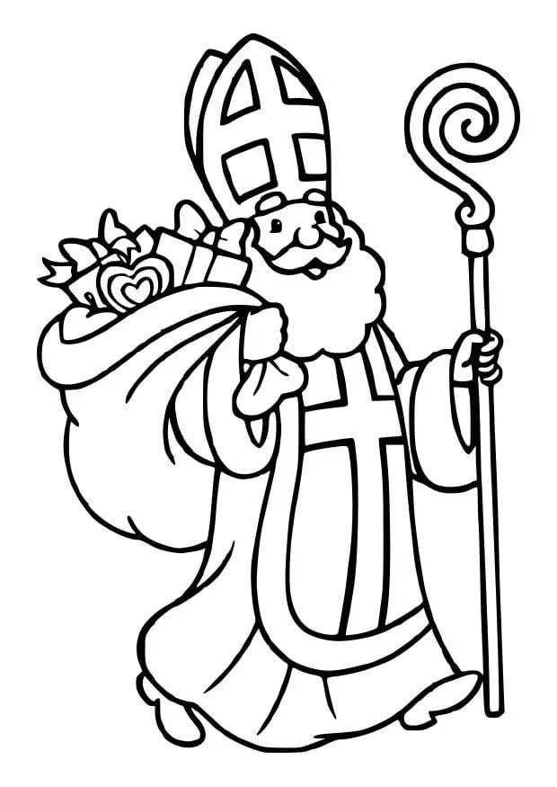 Ausmalbilder von St. Nikolaus 59