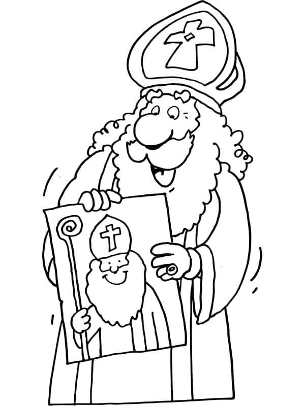 Ausmalbilder von St. Nikolaus 72