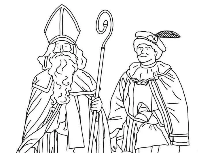Ausmalbilder von St. Nikolaus 84