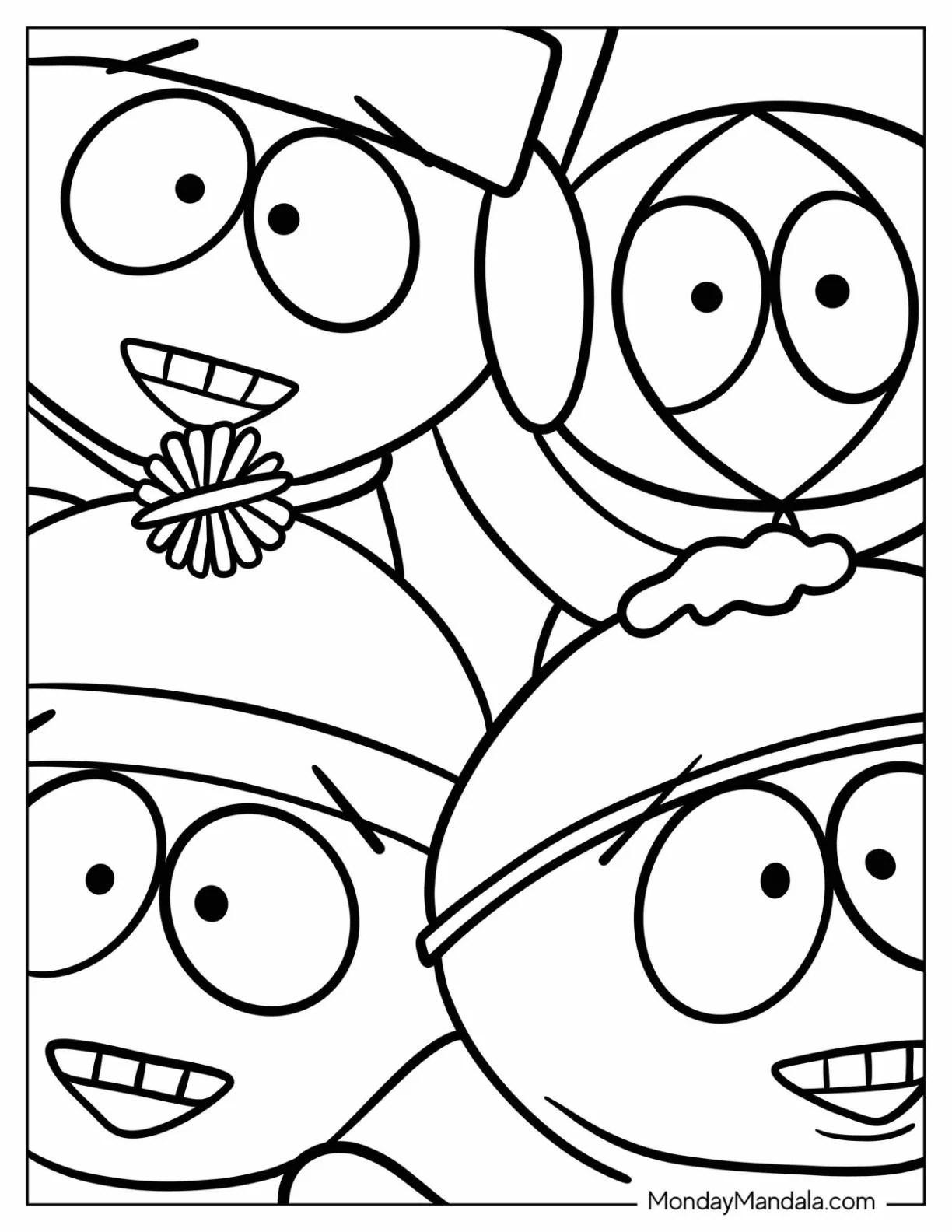 Stan Marsh Para Colorir 5