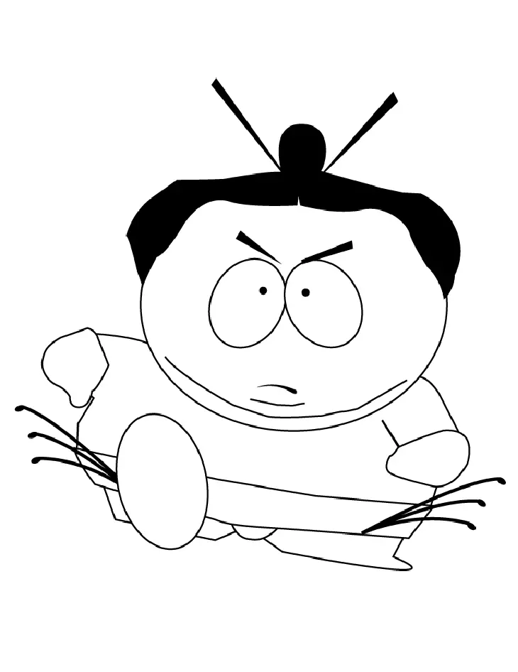 Stan Marsh Para Colorir 9