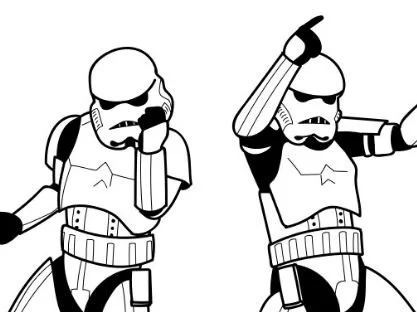 Desenhos de Personagens de Star Wars Para Colorir 104