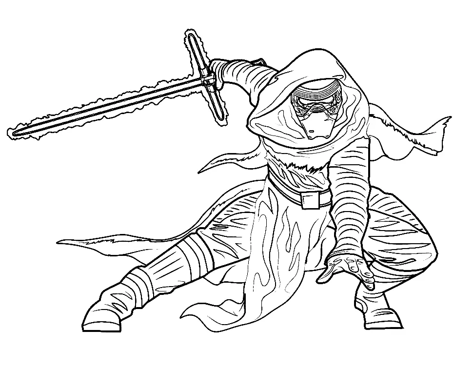 Star Wars Characters Coloring Pages 11