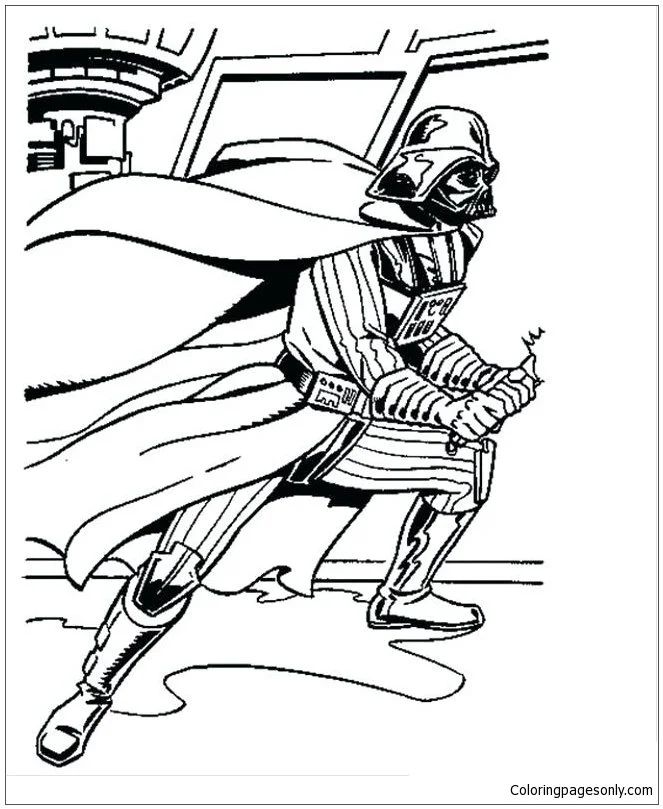 Star Wars Characters Coloring Pages 119