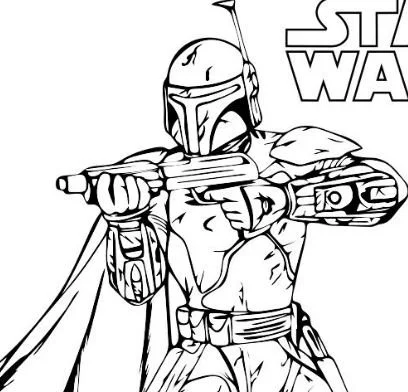 Star Wars Characters Coloring Pages 126