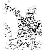 Star Wars Characters Coloring Pages 154
