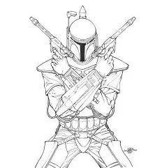 Star Wars Characters Coloring Pages 160