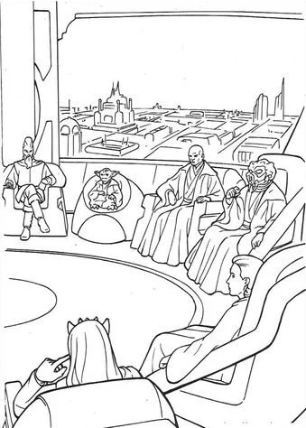 Star Wars Characters Coloring Pages 191