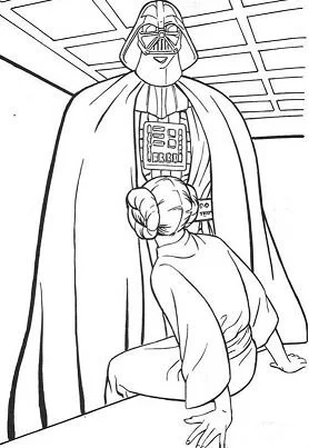 Star Wars Characters Coloring Pages 203