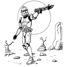 Star Wars Characters Coloring Pages 232